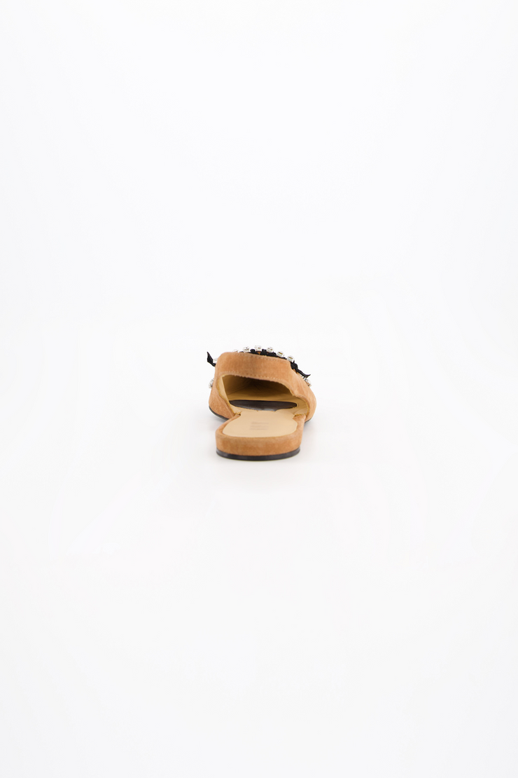 Miky sling Back Brown