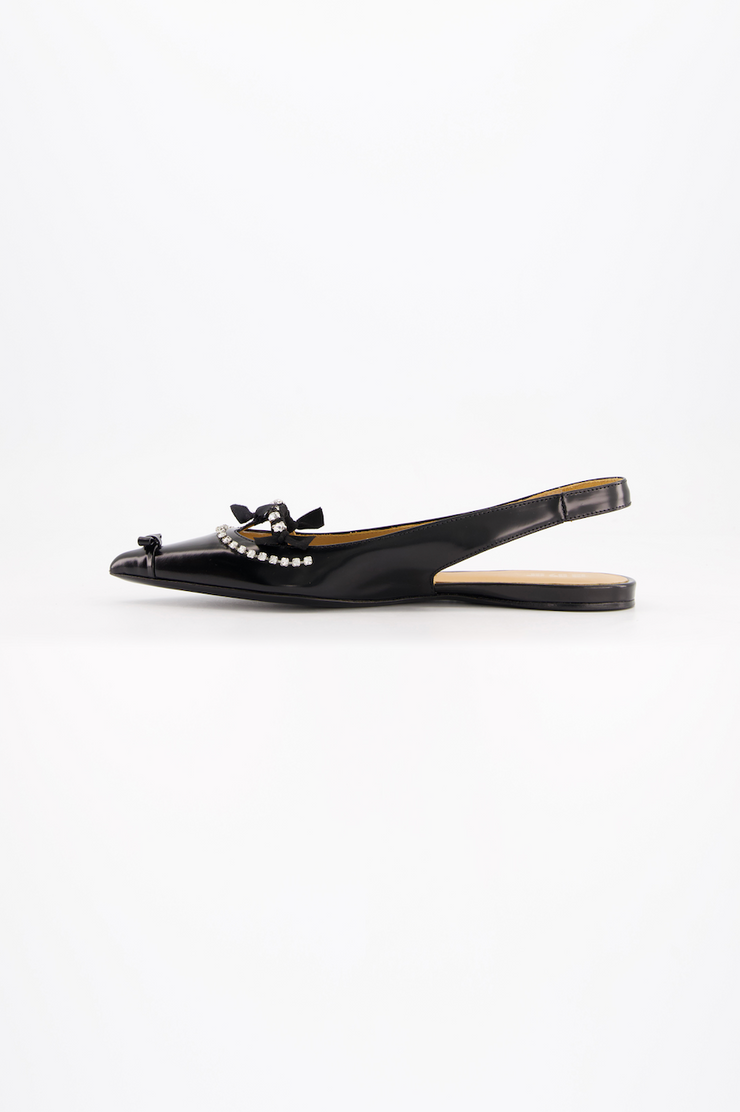 Miky sling Back Black