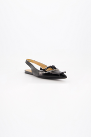 Miky sling Back Black