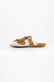 Medusa Mule Strap Camel