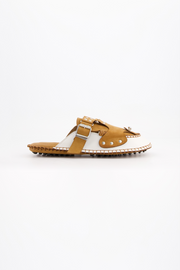 Medusa Mule Strap Camel