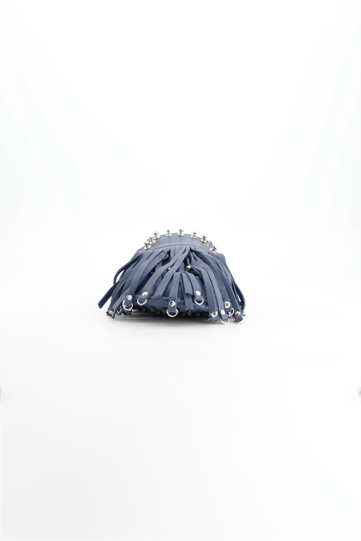 Puli Pin Mule Denim Blue