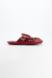 Medusa Mule Strap Red